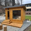 Moderní sauna větší 2.3x3.4 m