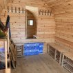Zahradní domek vhodné jako převlékárna k sauně