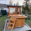Moderní sauna větší 2.3x3.4 m