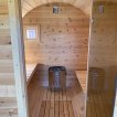 Sauna sudová 2,42x3m Cedr