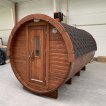 Sauna sudová 2,27x4m Skandinávská borovice s odpočívárnou