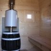 Sauna kvádrová 2,4x4m Cedr
